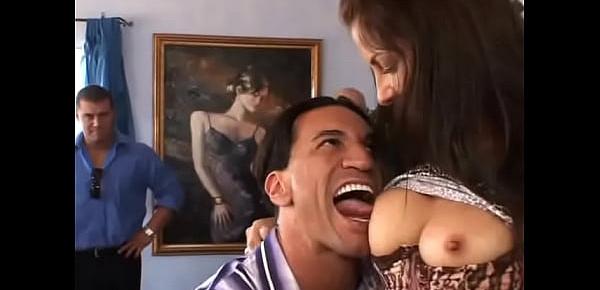  Hairy Italian Swinger Wife Fucks A Stranger Making Love